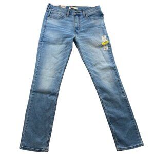 NWT Levi Strauss & Co. Signature Mens Jeans Size 32x32 Slim Straight Blue Denim